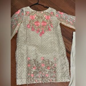 2 piece pakistani dress